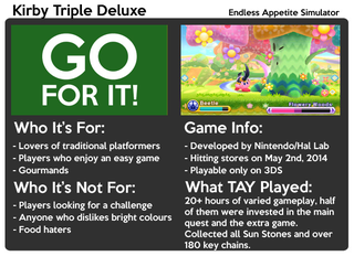 Illustration for article titled Kirby Triple Deluxe: The TAY Review
